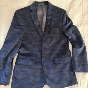 Ralph Lauren Dark Blue Camouflage Blazer